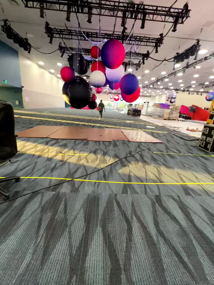 D23 Expo 2024 — Disney’s fan convention event lighting.